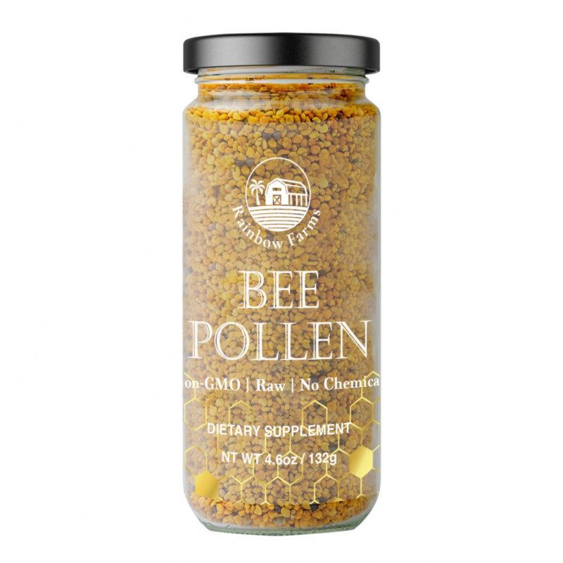 生ビーポーレン Bee Pollen 非加熱　蜜蜂花粉 無添加　無香料　無着色 遺伝子組み換え不使用 NON-GMO レインボーファームズ