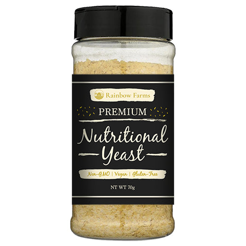 ニュートリショナルイースト [レギュラー] Rainbow Farms オリジナル Nutritional yeast ヴィーガン　無香料　無着色 遺伝子組み換え不使用 NON-GMO