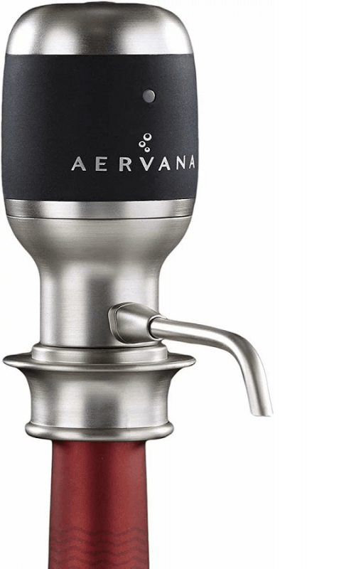 ボタンを押すだけ　Aervana ワインエアレーターディスペンサー ポンプ 電動式