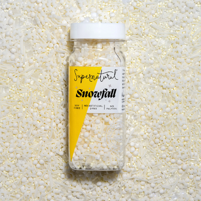 Super Naturals Dye-Free Snowfall Sprinkles 【2個セット】