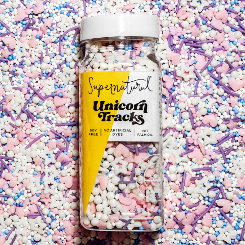 Super Naturals Dye-Free Unicorn Sprinkles＆ Rainbow Starfetti Sprinkles【各1点2個セット】